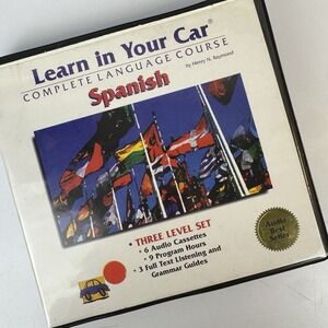 Learn In Your Car Spanish 3 Level Language Course Henry Raymond 6 Audio Cassette